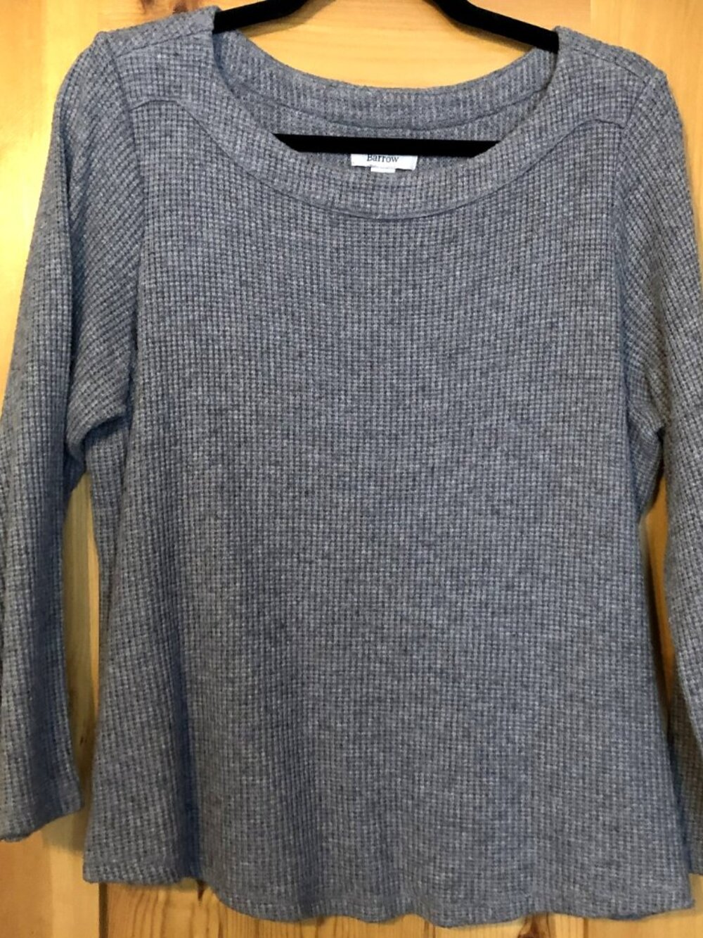Croft & Barrow XL Boat Neck 3/4 Sleeve Sweater